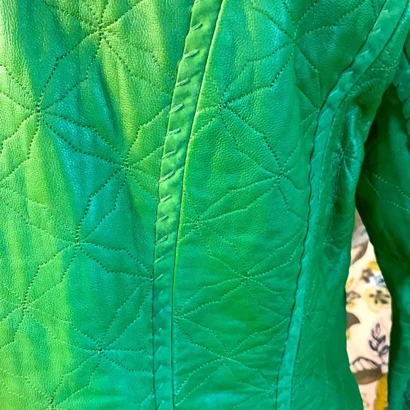 Peter Nygard Green Embroidered Blazer - Picture 8 of 16